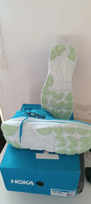 Zapatillas Running Hoka Azul/Turquesa