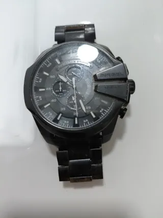 Reloj Diesel Chronograph Negro Original