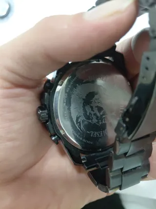 Reloj Diesel Chronograph Negro Original