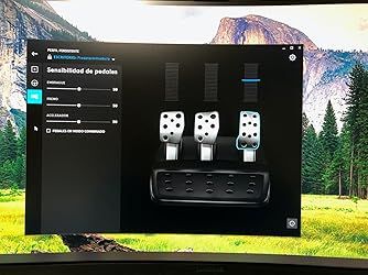 Volante y Pedales Force Feedback