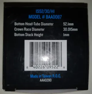 Rodamiento Cane Creek IS52/30/HI