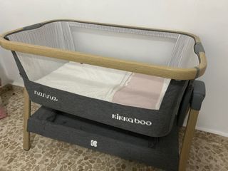 Cuna colecho Kikka Boo Nanna Regulable en altura.