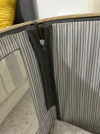 Cuna colecho Kikka Boo Nanna Regulable en altura.