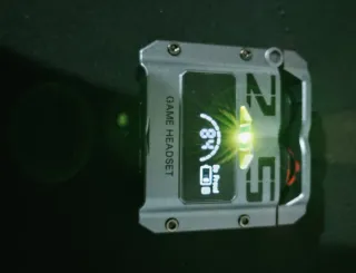 Auriculares Gaming LED 25W Plata