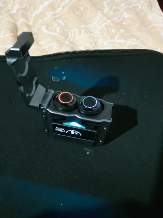 Auriculares Gaming LED 25W Plata