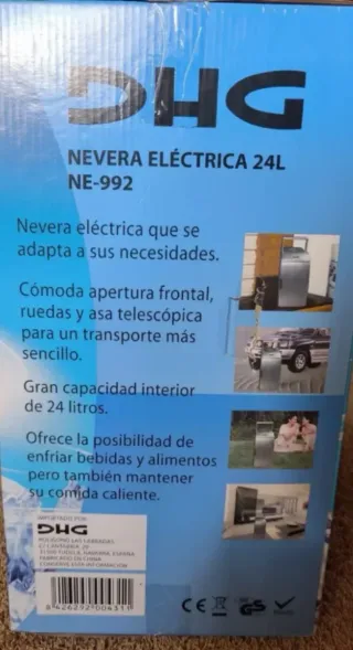 Nevera Eléctrica Portátil 24L Caliente&frío.
