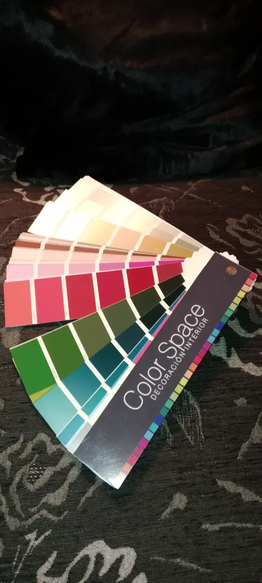 Carta de colores Tollens. Color Space