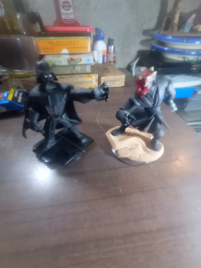 2 Figuras Star Wars PVC Antiguas