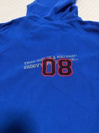 Sudadera Zara TRF Azul