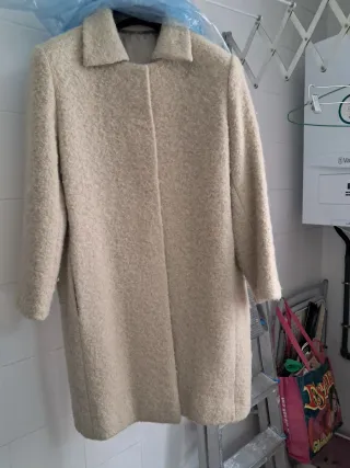 Abrigo SÍNTESIS beige talla S