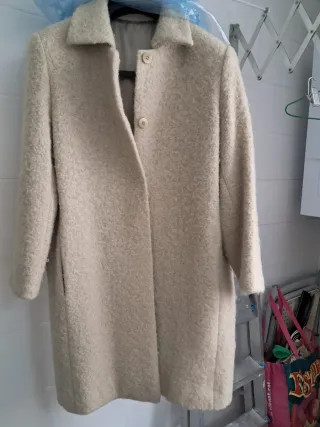 Abrigo SÍNTESIS beige talla S