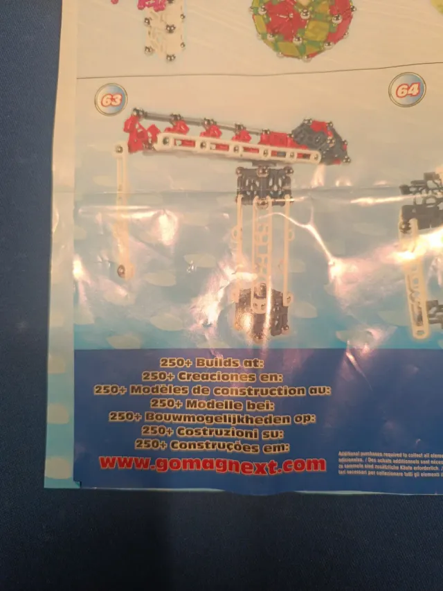 Magnext 50+ Juego Construcción 3D