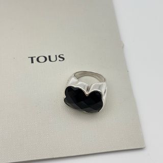 Anillo Tous Onix Plata 925