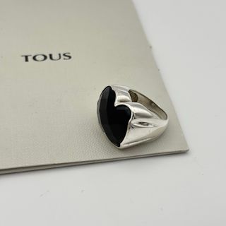 Anillo Tous Onix Plata 925