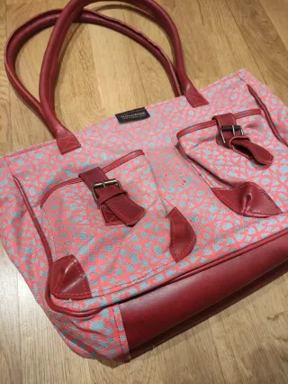 Bolso Mongoose estampado grande