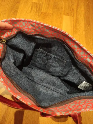 Bolso Mongoose estampado grande