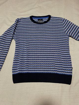 Jersey GREEN COAST rayas azul