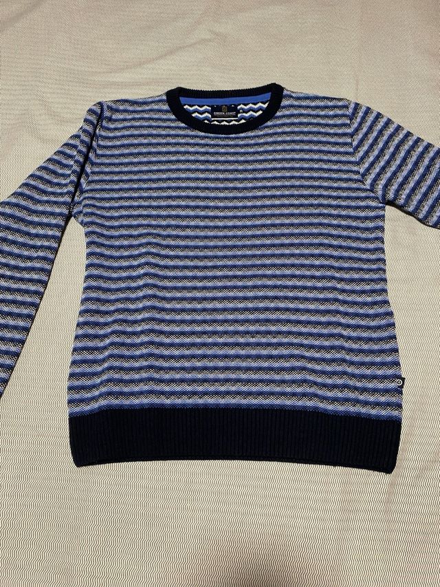 Jersey GREEN COAST rayas azul