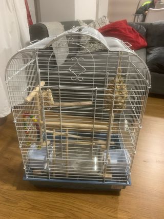 Jaula grande para pájaros