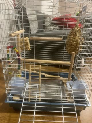 Jaula grande para pájaros