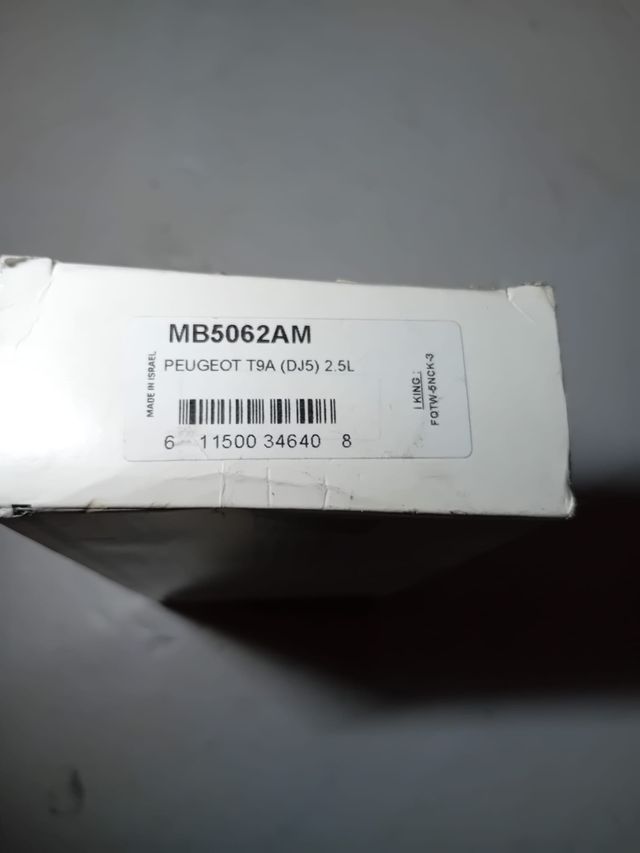 Cojinetes bancada Citroen Jumper Peugeot Boxer 2.5