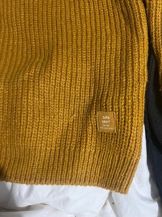 Jersey Zara amarillo niño talla 8