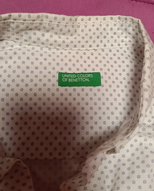 Camisa niño Benetton Talla 8-9 años