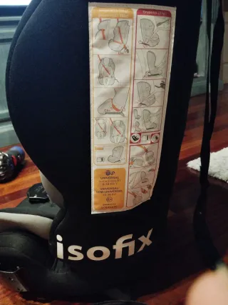 Silla de coche Penguin, grupos 1, 2 y 3. Isofix.
