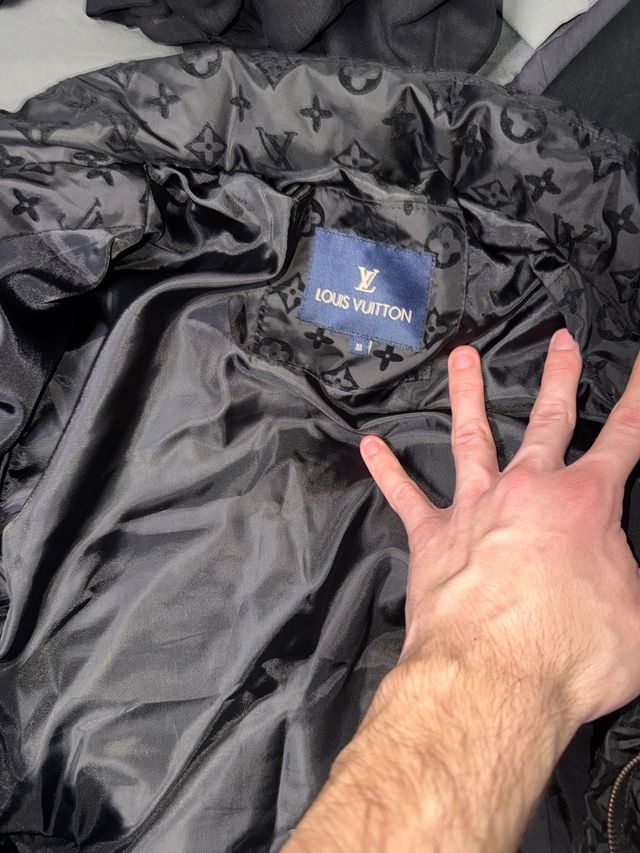 Giacca Louis Vuitton Monogram Nera