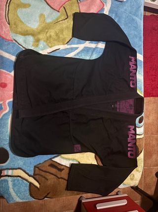 Kimono de Jiu Jitsu, Manto Negro, Talla A1L