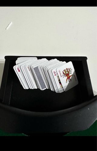 Mini mesa Blackjack madera