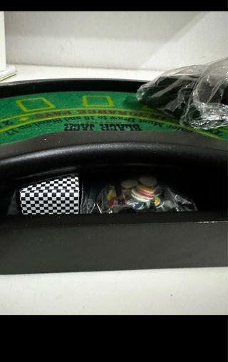 Mini mesa Blackjack madera