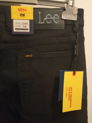 Pantalón Lee azul marino Talla 34.