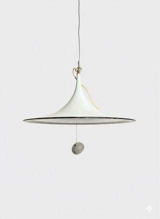 Lampadario Murano Vetro  Bianco e trasparente