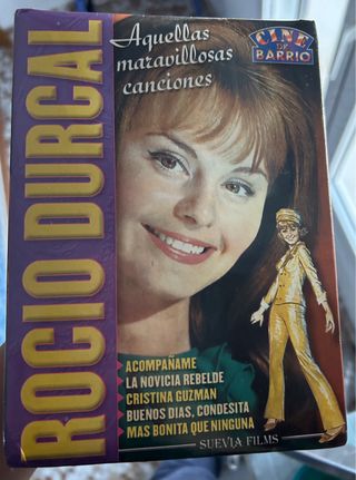 Cinta VHS Rocio Durcal Películas