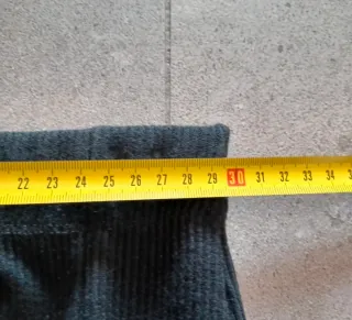 Falda larga mujer Stradivarius negra con abertura