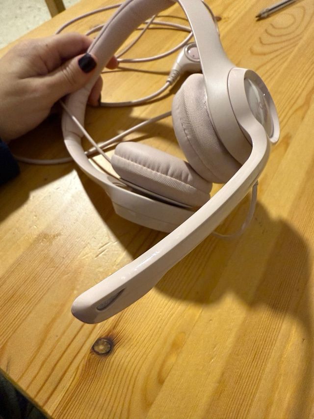 Cascos Logitech Rosas USB