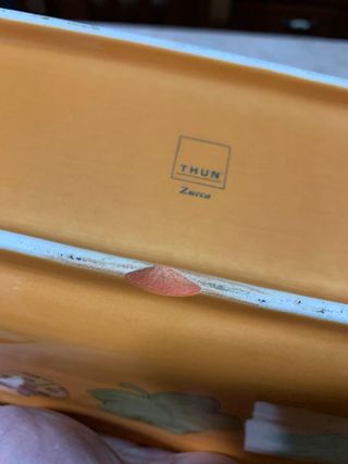 Stampo plum-cake in ceramica decorata Thun