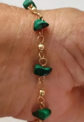 Conjunto de pulseras y anillo Golffiel