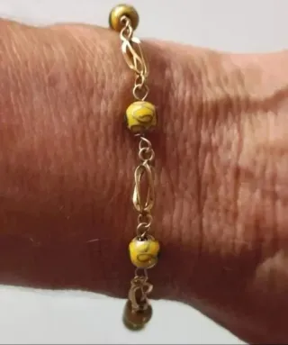 Conjunto de pulseras y anillo Golffiel