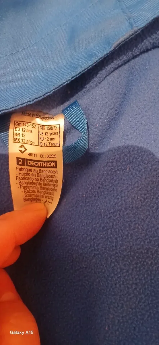 Chaqueta impermeable nieve Wedze niños