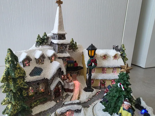 Pueblo Navideño Iluminado