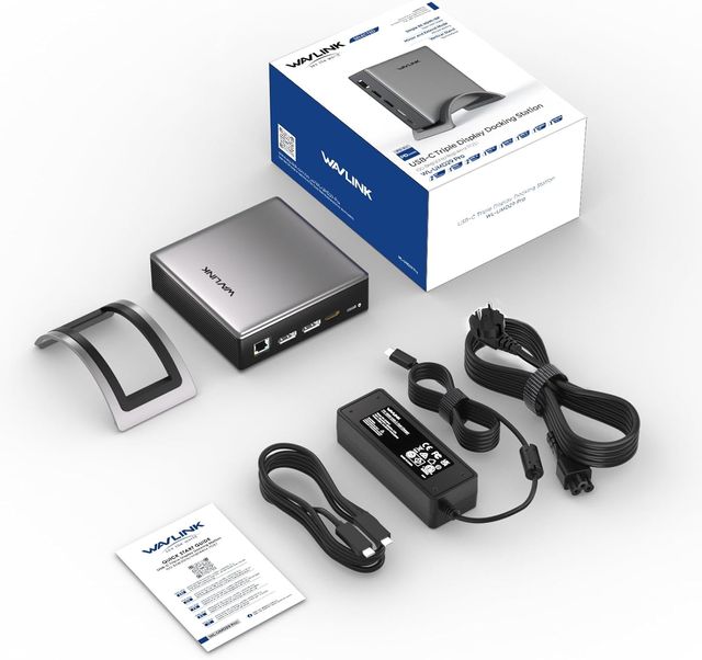 Estación Acoplamiento WAVLINK USB-C