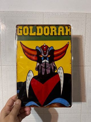 Targa Goldorak Latta Cartoni Animati