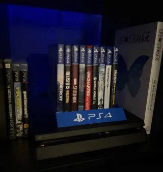 Soporte expositor PS4 Juegos