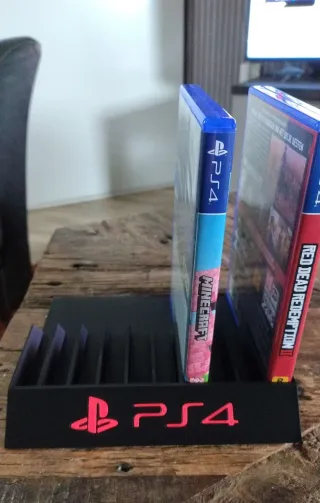 Soporte expositor PS4 Juegos