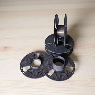 4 Bobine Filamento 3D Vuote Nere