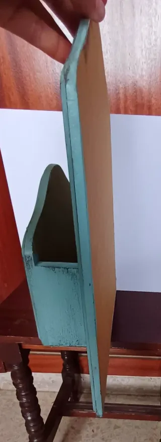 Mueble organizador madera estilo vintage