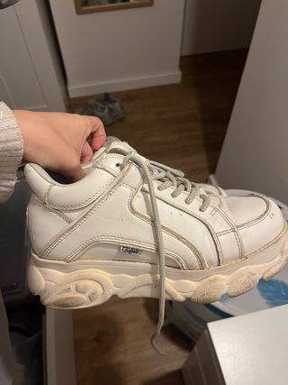 Bambas Buffalo blancas talla 39