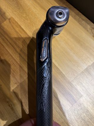 Tija S-Works Pavé Specialized 27.2x350, Carbono